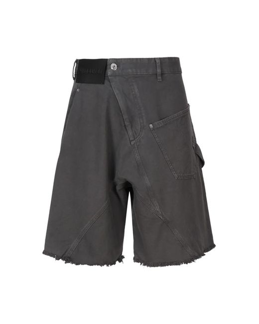 J.W. Anderson Gray Casual Shorts for men