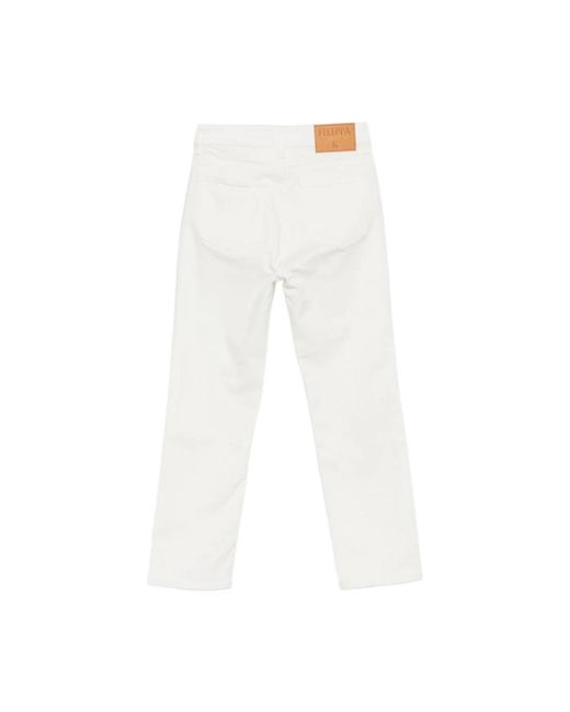 Filippa K White Straight Fit Jeans