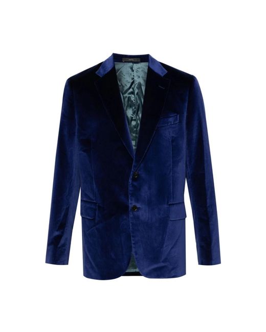 Paul Smith Tailored Fit Jacket in het Blue voor heren