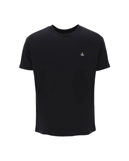 Vivienne Westwood Spray orb klassisches t-shirt in Black für Herren