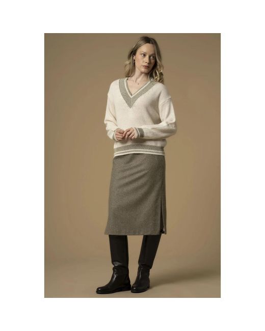 Kocca Natural V-Neck Knitwear