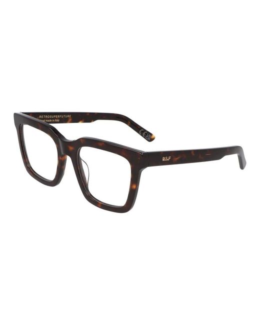 Retrosuperfuture Black Aalto Optical Brille