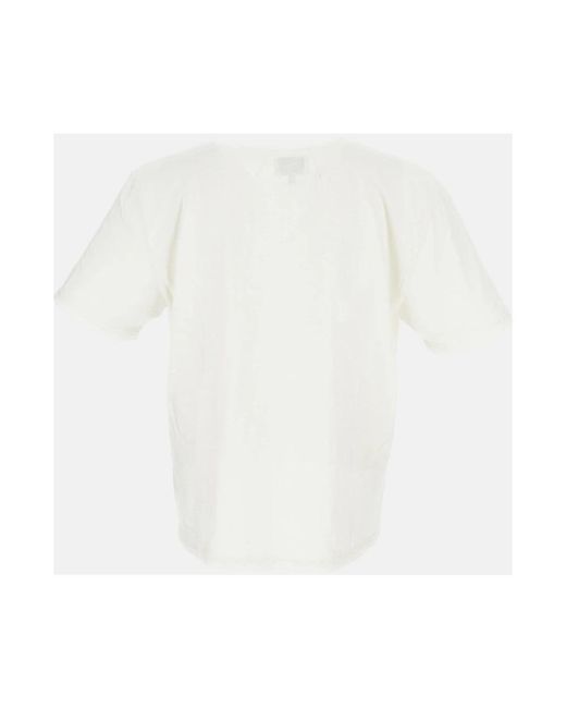 Rhude Tops ,Wit ,Katoen T-Shirts in het White voor heren