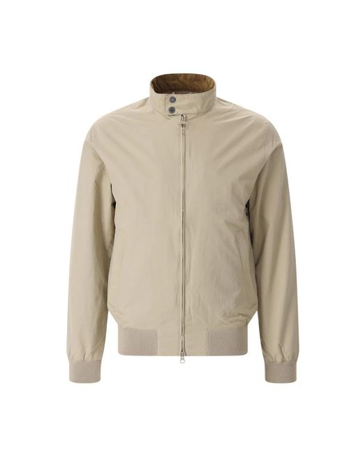Barbour Jassen ,Polyester Royston Bomberjack in het Natural voor heren