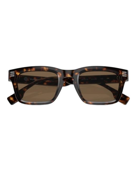 Burberry Dunkle havana quadratische sonnenbrille in Brown für Herren