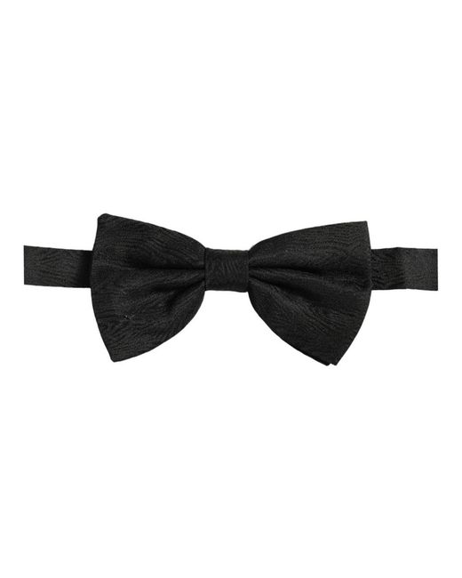 Dolce & Gabbana Black Bow Ties for men