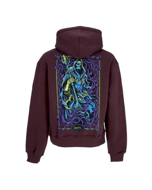 DOLLY NOIRE Purple Hoodies for men