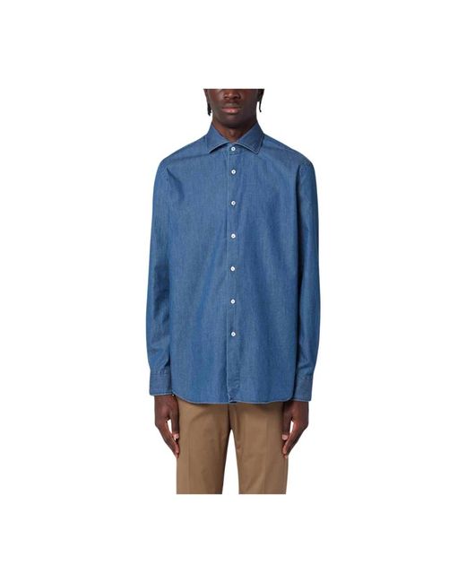 Xacus Blue Denim Shirts for men