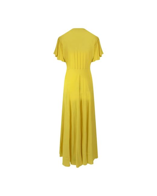 Vivetta Yellow Maxi Dresses