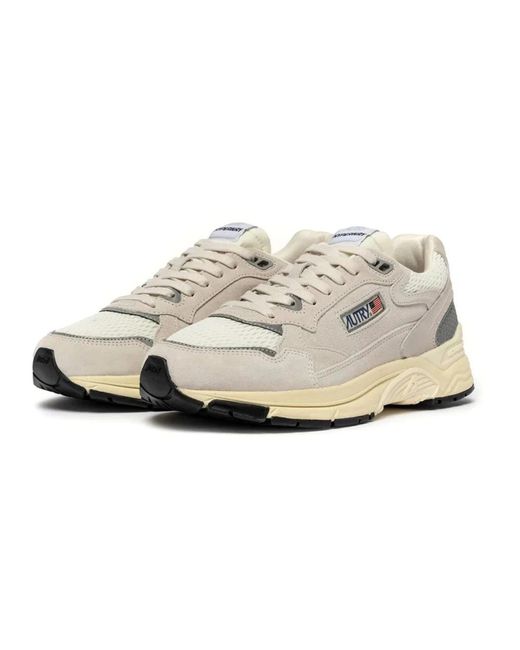 Autry White Hyperway Sneakers