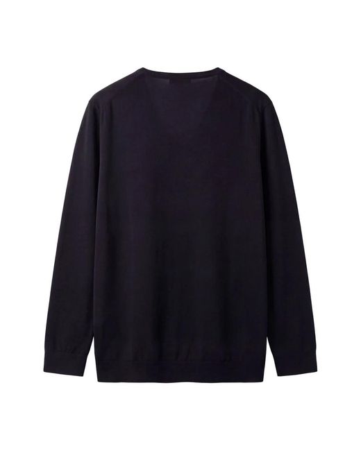 Drumohr Blue V-Neck Knitwear