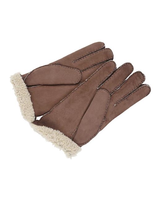 Eleventy Brown Gloves for men