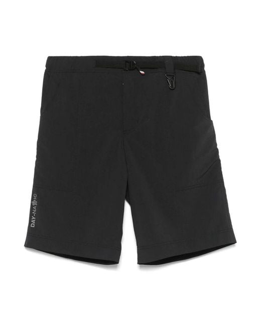 Moncler Black Casual Shorts for men