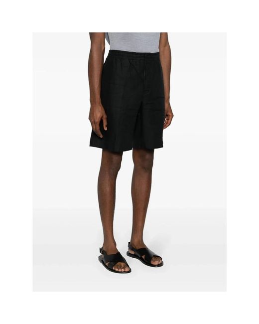 Zegna Black Casual Shorts for men