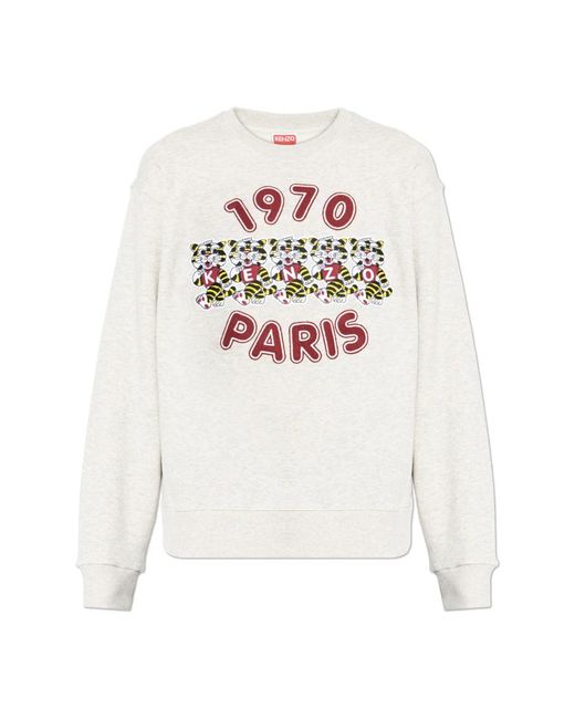 KENZO White Sweatshirts for men