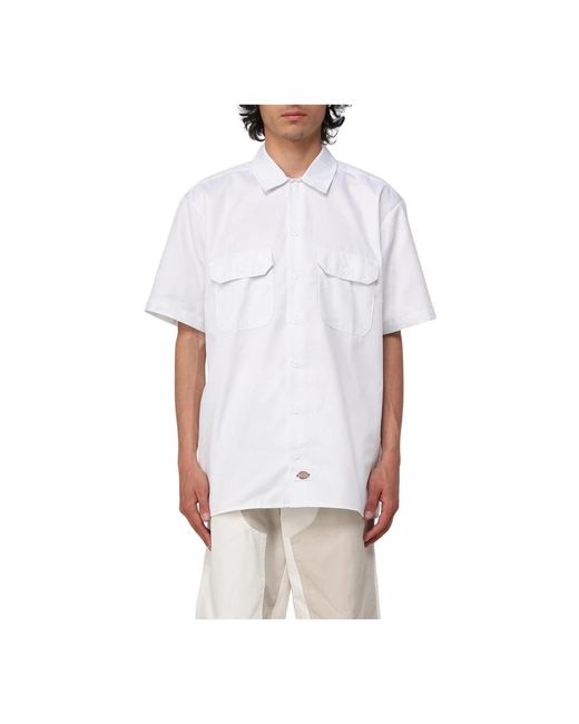 Dickies White Short Sleeve Shirts for men