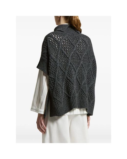 Peserico Black Turtlenecks