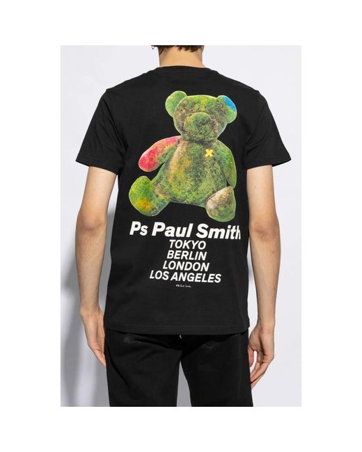 PS by Paul Smith T-shirt mit druck in Black für Herren