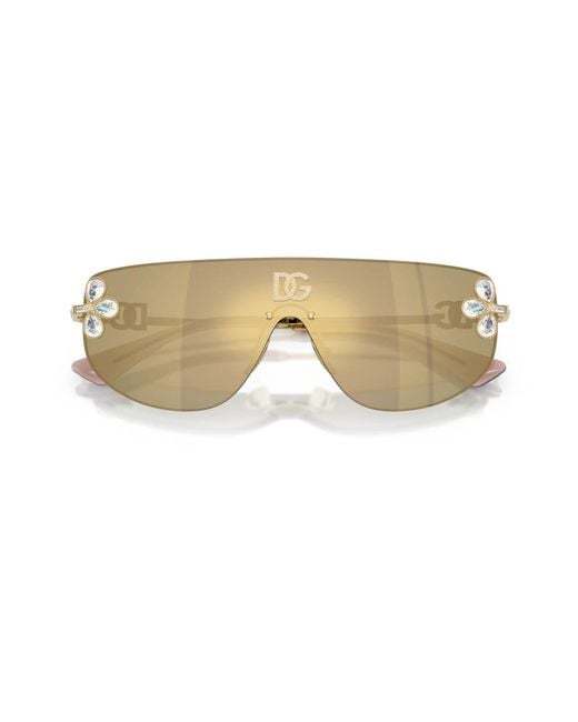 Dolce & Gabbana Metallic Sunglasses