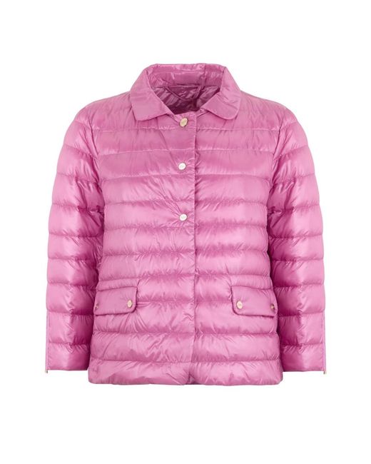 Herno Pink Winter Jackets