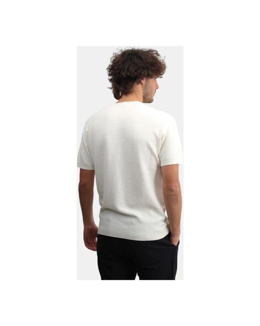 Kangra Graues rundhals-t-shirt in White für Herren