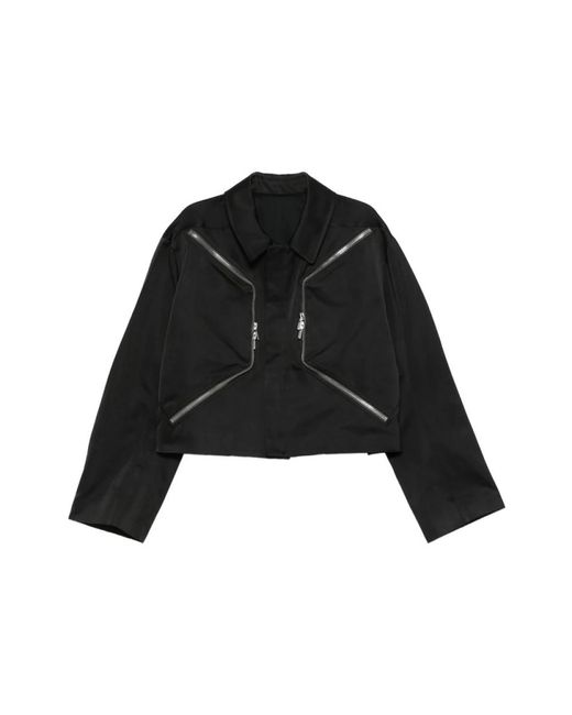 Rick Owens Black Bomber Jackets for men