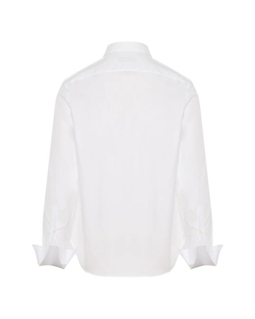 Canali White Formal Shirts for men