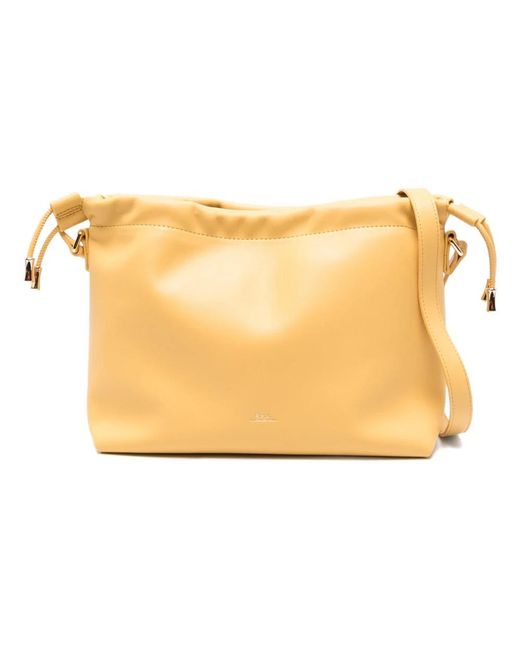 A.P.C. Natural Cross Body Bags