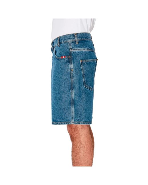 Shorts > denim shorts AMISH pour homme en coloris Blue