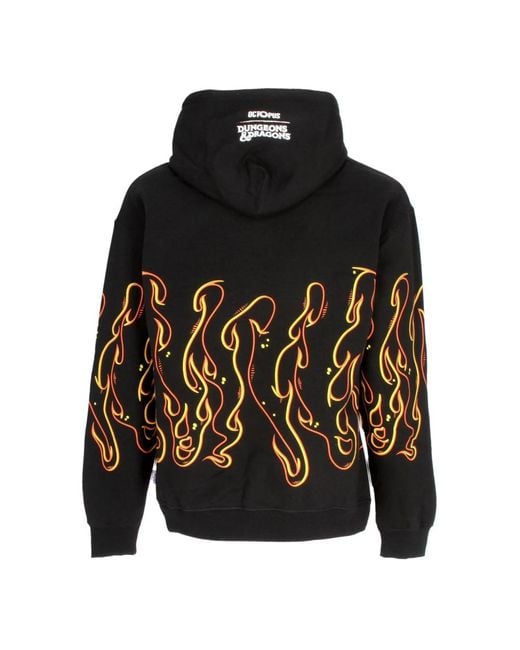 Octopus Roter Drachen Hoodie Dungeons & Dragons in Black für Herren