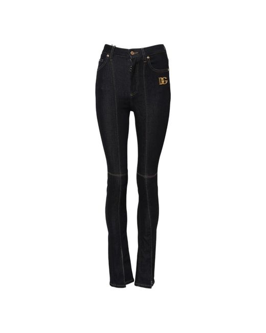 Dolce & Gabbana Black Skinny Fit Jeans