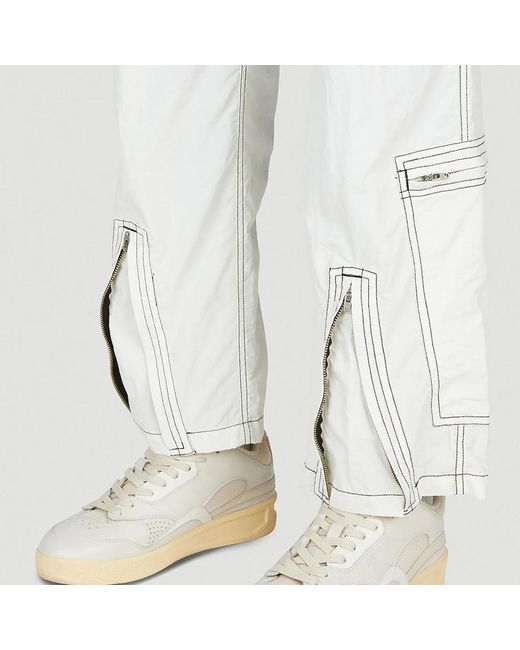 Trousers > slim-fit trousers Noma T.D pour homme en coloris White