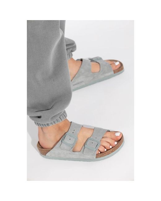 Birkenstock Green Sliders