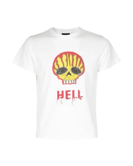 BOTTER Tops ,Wit ,Katoen T-Shirts in het White voor heren