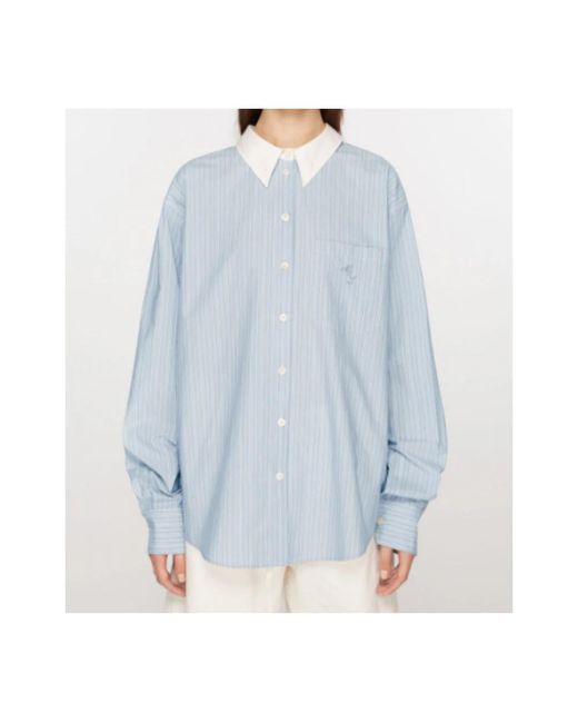 Acne Blue Shirts