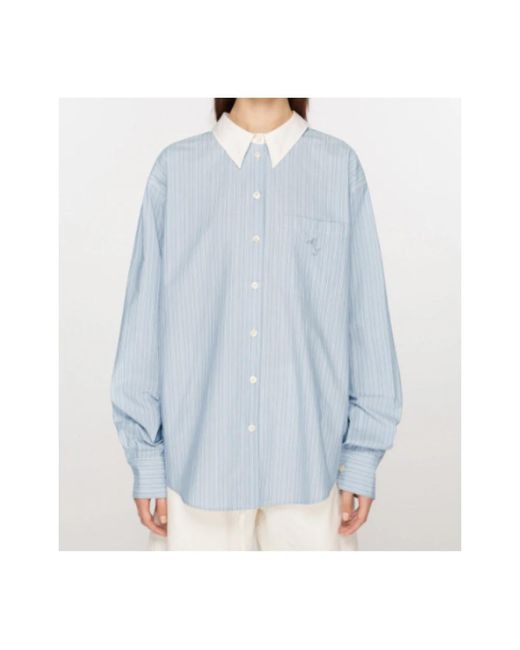 Shirts Acne de color Blue
