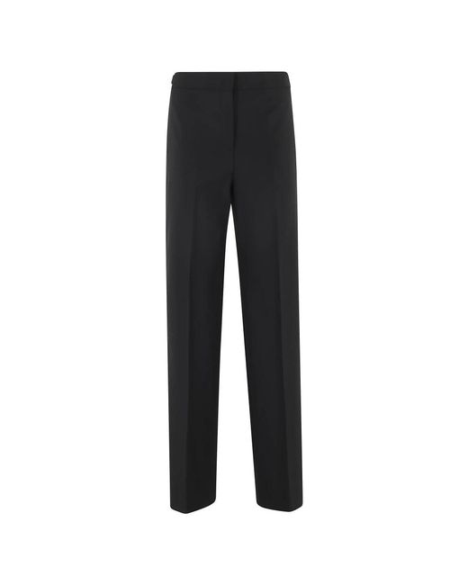 Semicouture Black Straight Trousers