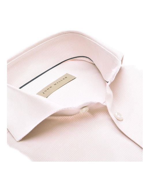 John Miller Pink Formal Shirts for men
