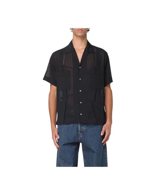 Short Sleeve Shirts di Magliano in Black da Uomo