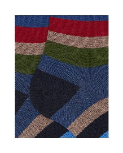 Socks Gallo de hombre de color Blue
