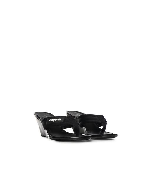 Coperni Black Wedges