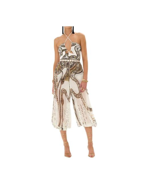 Camilla Metallic Sleeveless Tops