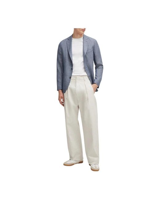 Boss Jassen ,Blauw ,Wol Americana C-Hanry-233 Blazer in het Blue voor heren