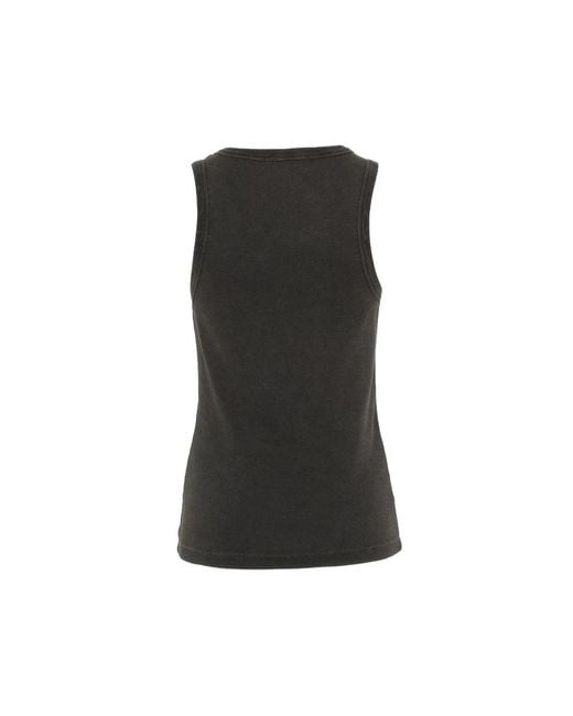 Entire studios Black Sleeveless Tops