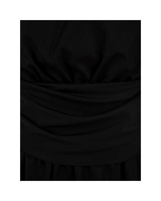 Maxi Dresses Aspesi de color Black