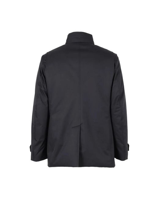 Light Jackets di Moorer in Blue da Uomo