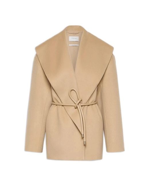 Sportmax Spxuguale Jas in het Natural