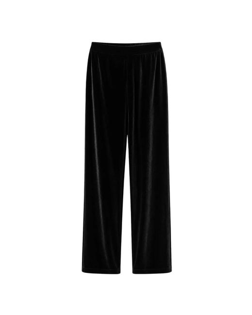 Clips Wijde Broek in het Black