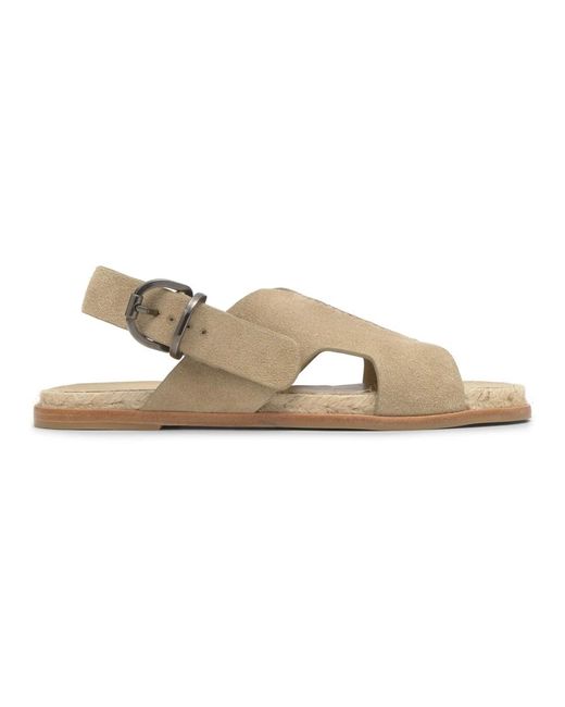 Castaner Philo Flat Sandal in het Natural