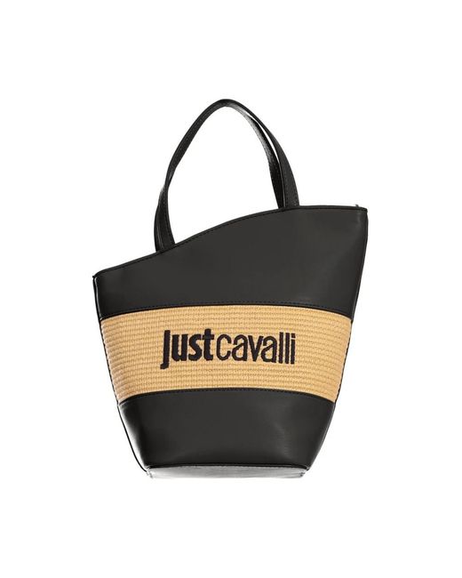 Just Cavalli Black Shopping Bags